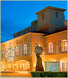 The Westin Palo Alto Hotel, front entrance to hotel lobby
